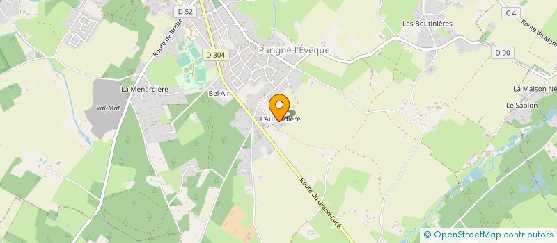 localisation de l'entreprise MRG à PARIGNE-L'EVEQUE