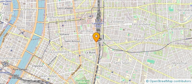 localisation de l'entreprise MRG  LYON