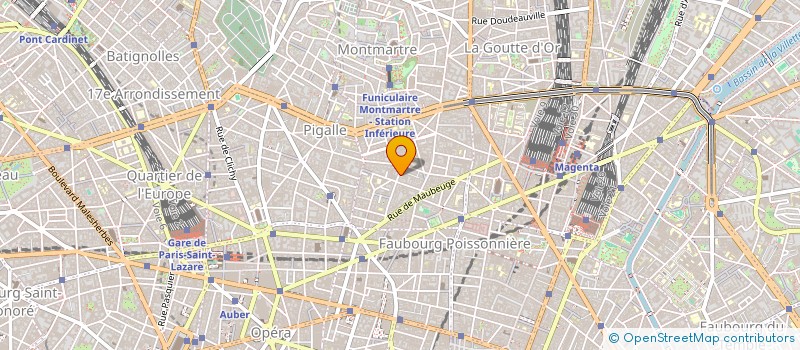 localisation de l'entreprise MRG  PARIS