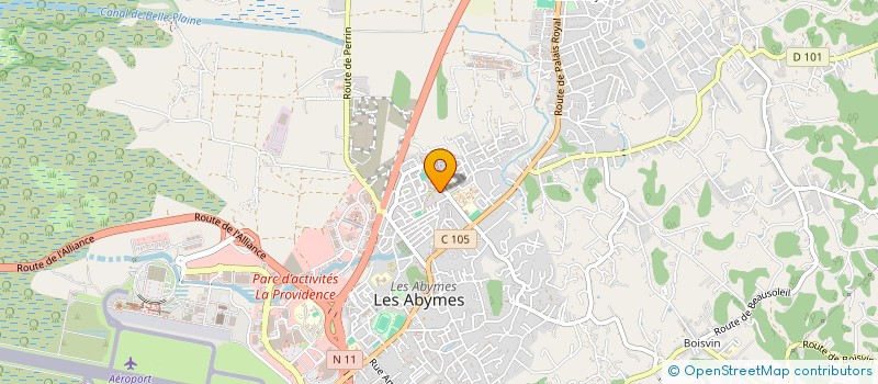localisation de l'entreprise MRG MOTORS à LES ABYMES