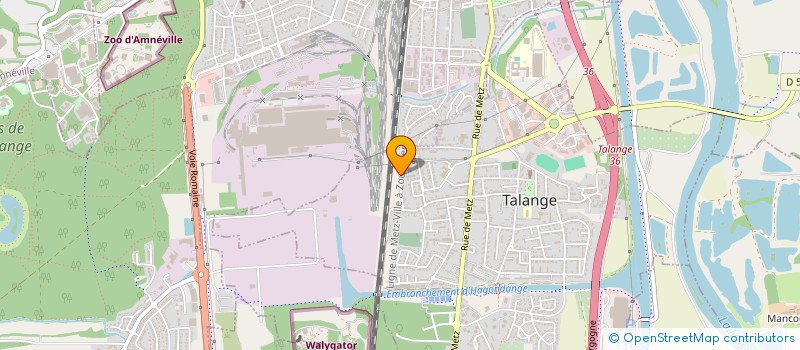 localisation de l'entreprise MRGC à TALANGE