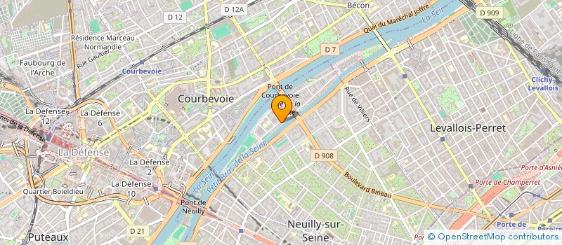 localisation de l'entreprise MRGENCE à NEUILLY-SUR-SEINE