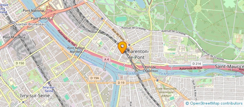 localisation de l'entreprise MRH à CHARENTON-LE-PONT