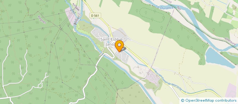 localisation de l'entreprise MRH FORMATION  LE PUY-SAINTE-REPARADE