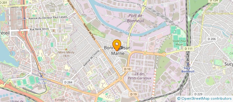 localisation de l'entreprise MRI à BONNEUIL-SUR-MARNE