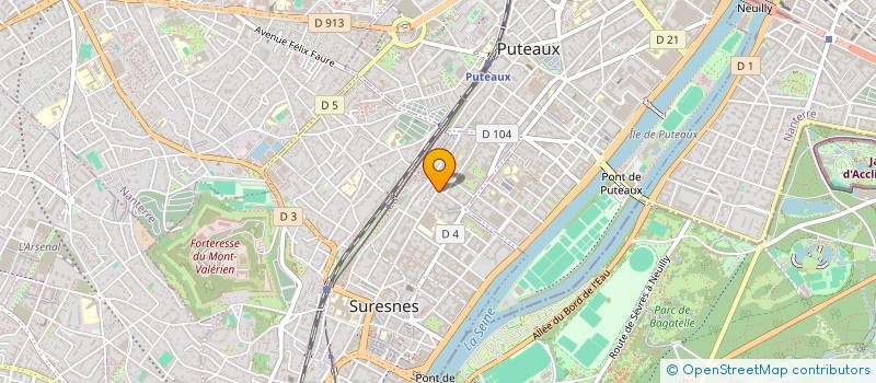 localisation de l'entreprise MRI à SURESNES