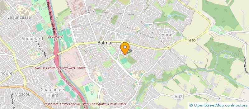 localisation de l'entreprise MRI  QUINT-FONSEGRIVES