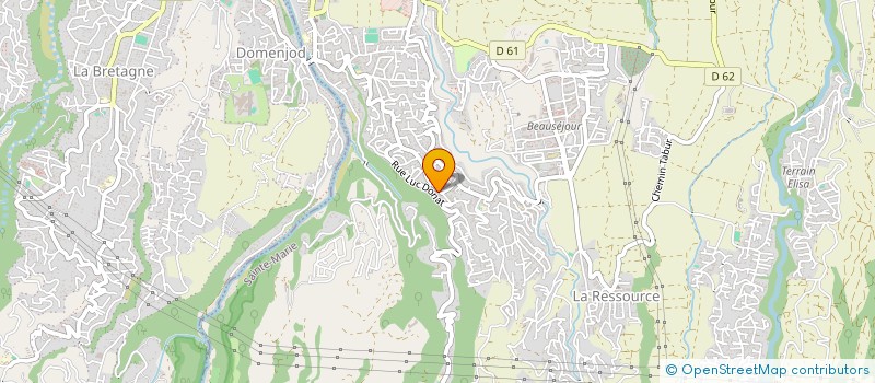 localisation de l'entreprise MRI  SAINTE-MARIE