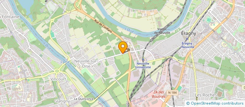 localisation de l'entreprise MRI GESTION  PONTOISE