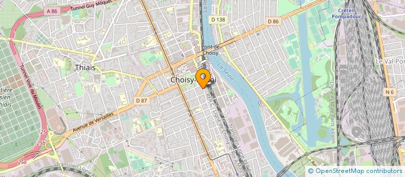 localisation de l'entreprise MRISS M HAMED & MRISS FADMA à CHOISY-LE-ROI