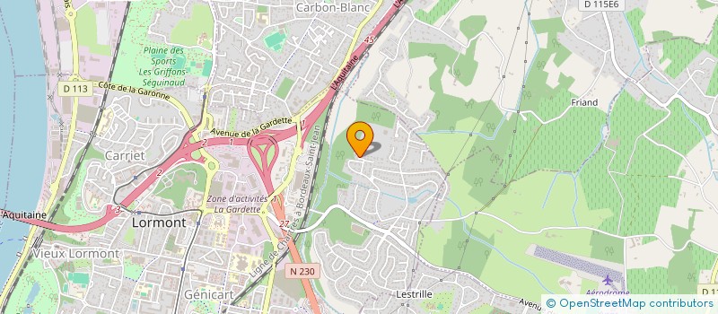 localisation de l'entreprise MRISSY  LORMONT