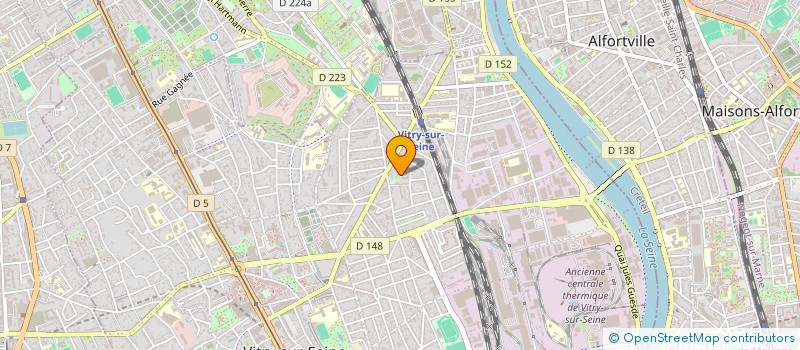 localisation de l'entreprise MRIT à VITRY-SUR-SEINE