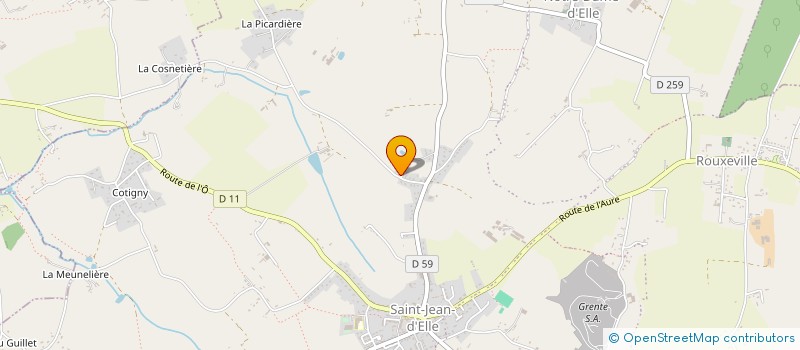 localisation de l'entreprise MRIV  SAINT-JEAN-D'ELLE