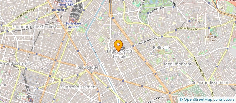 localisation de l'entreprise MRJ  PARIS