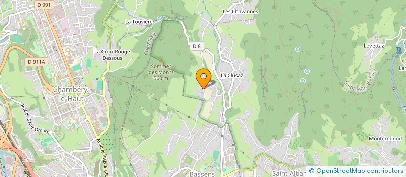 localisation de l'entreprise MRJ GESTION  SAINT-ALBAN-LEYSSE