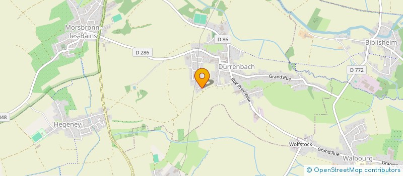 localisation de l'entreprise MRJ HOLDING  DURRENBACH