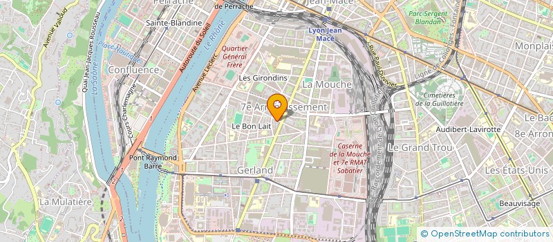 localisation de l'entreprise MRJ SERVICES  LYON