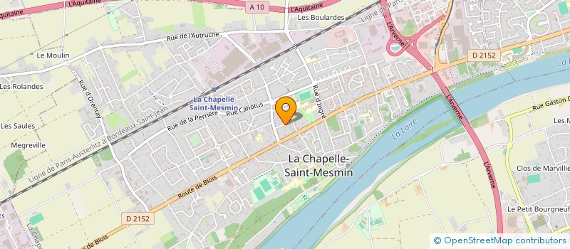 localisation de l'entreprise MRK à LA CHAPELLE-SAINT-MESMIN