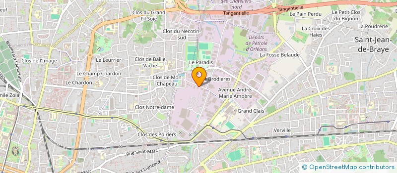 localisation de l'entreprise MRK DEVELOPPEMENT à ORLEANS