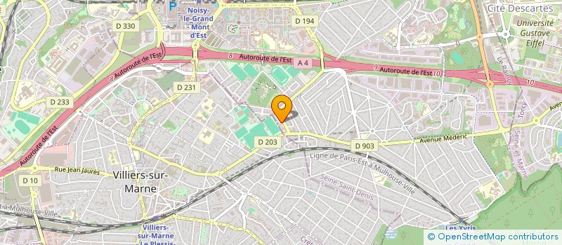 localisation de l'entreprise MRKONG  NOISY LE GRAND