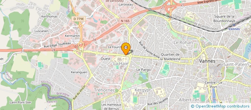 localisation de l'entreprise MRL à VANNES