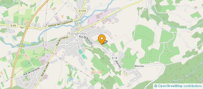 localisation de l'entreprise MRL AUTOSPORT  FOUGEROLLES-SAINT-VALBERT