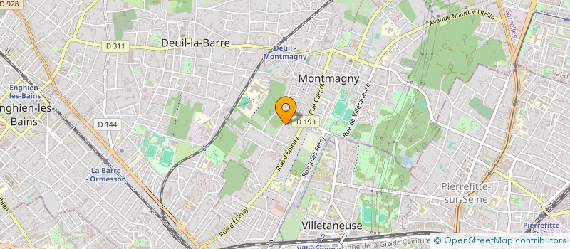 localisation de l'entreprise MRL IMMO  MONTMAGNY