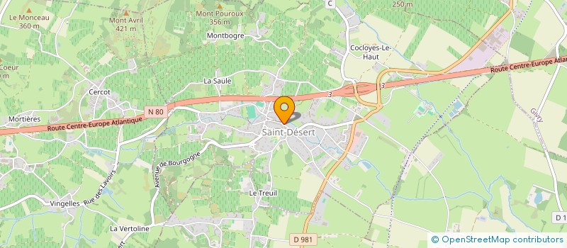 localisation de l'entreprise MRL INVEST  SAINT-DESERT