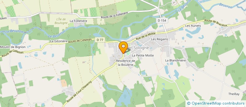 localisation de l'entreprise MRLP FAMILY  TOUR-EN-SOLOGNE