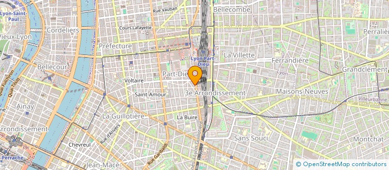 localisation de l'entreprise MRM IMMOBILIER  LYON