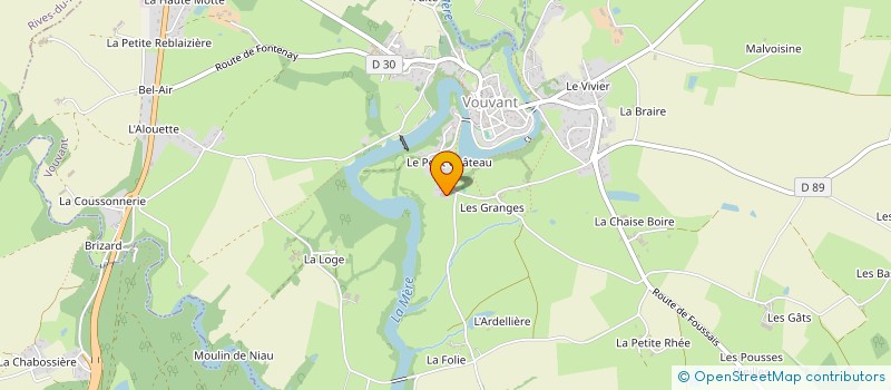 localisation de l'entreprise MRMOTORS  VOUVANT