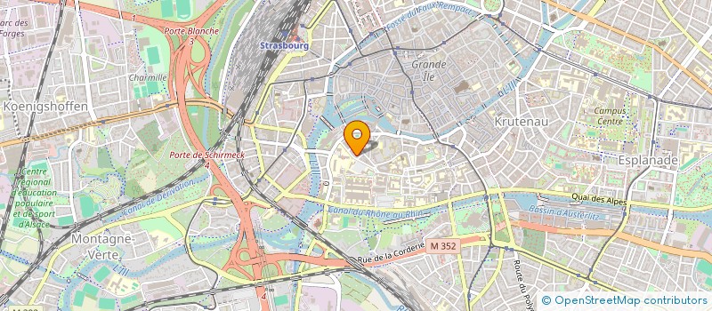 localisation de l'entreprise MRN PHARMA & HEALTH EXCELLENCE  STRASBOURG