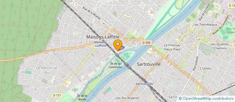localisation de l'entreprise MRN SOLUTIONS  MAISONS-LAFFITTE