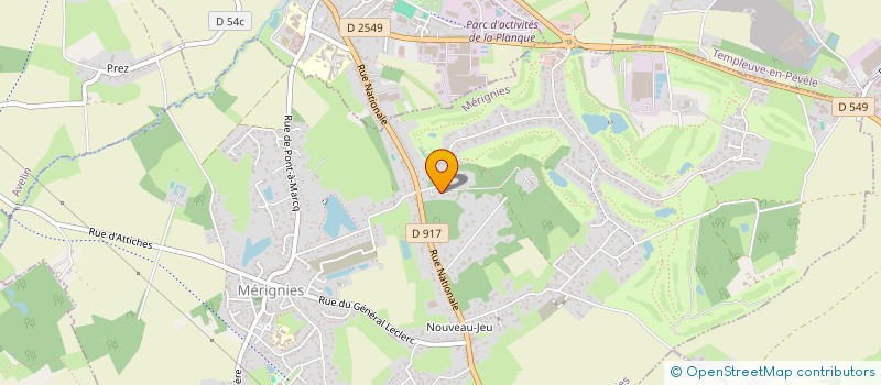 localisation de l'entreprise MRNL INVEST  MERIGNIES