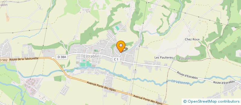 localisation de l'entreprise MRO DEVELOPPEMENT  ESTRABLIN