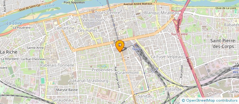 localisation de l'entreprise MROAD PRESTIGE  TOURS