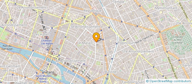 localisation de l'entreprise MRP à PARIS