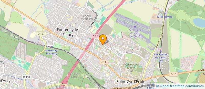 localisation de l'entreprise MRP à SAINT-CYR-L'ECOLE