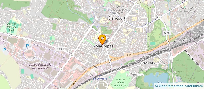 localisation de l'entreprise MRP à MAUREPAS