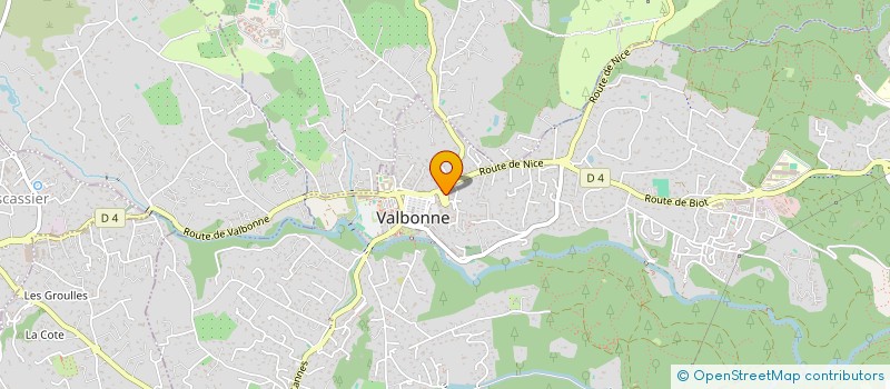 localisation de l'entreprise MRP CONSTRUCTIONS  VALBONNE