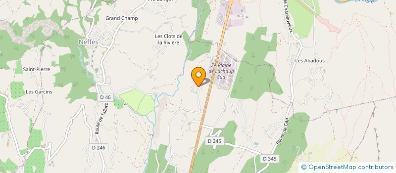 localisation de l'entreprise MRP2 CONSEIL  NEFFES