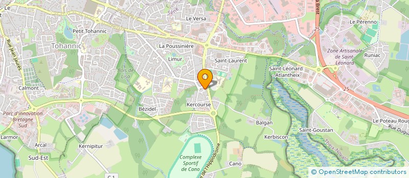 localisation de l'entreprise MRPHGS56860  SENE