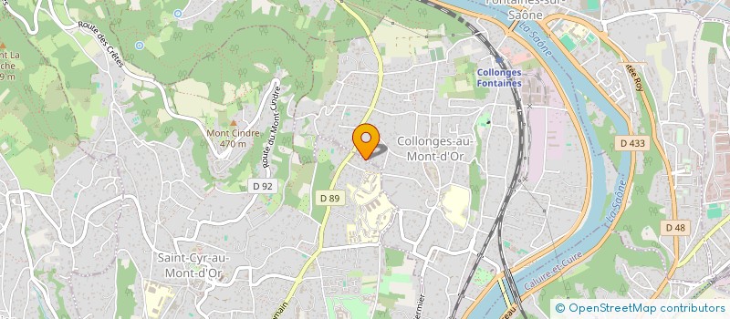 localisation de l'entreprise MRPJ LOC  COLLONGES-AU-MONT-D'OR