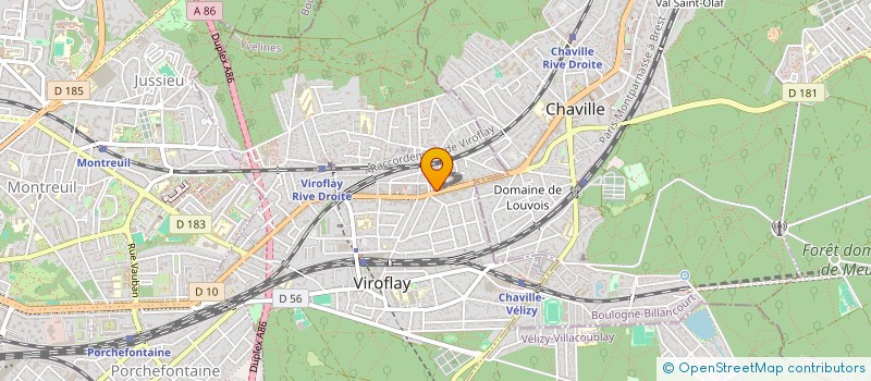 localisation de l'entreprise MRRD  VIROFLAY