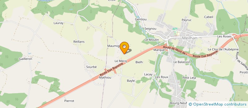 localisation de l'entreprise MRRENOV  MEILHAN