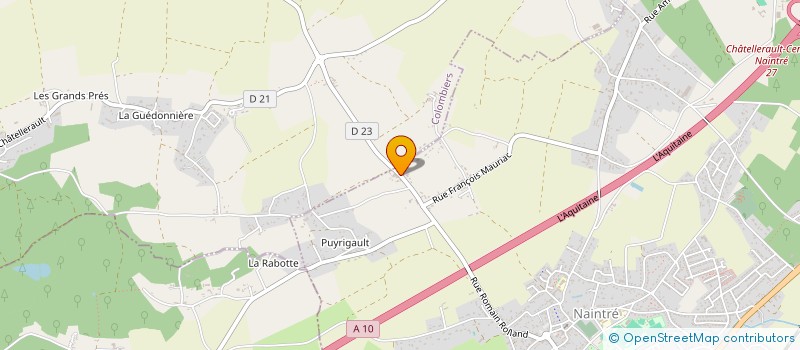 localisation de l'entreprise MRRRP  NAINTRE