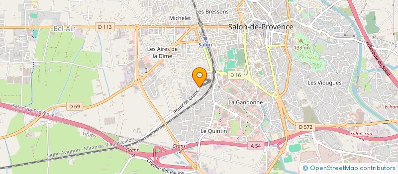 localisation de l'entreprise MRRT  SALON-DE-PROVENCE