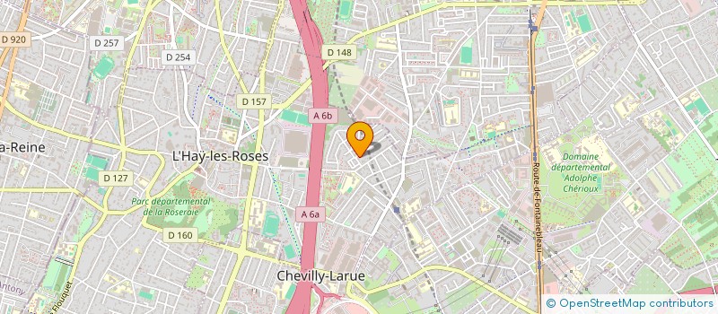 localisation de l'entreprise MRS  L'HAY-LES-ROSES