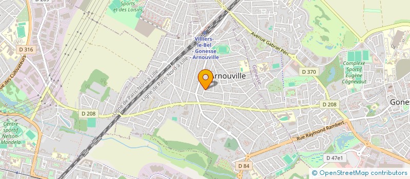 localisation de l'entreprise MRS  ARNOUVILLE