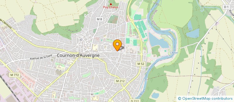 localisation de l'entreprise MRS BAD GUY RECORDS  PERIGNAT-SUR-ALLIER